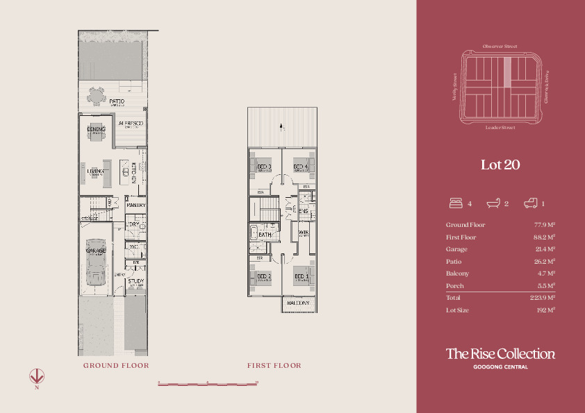 Lot 20 Observer Street, Googong NSW 2620 floorplan