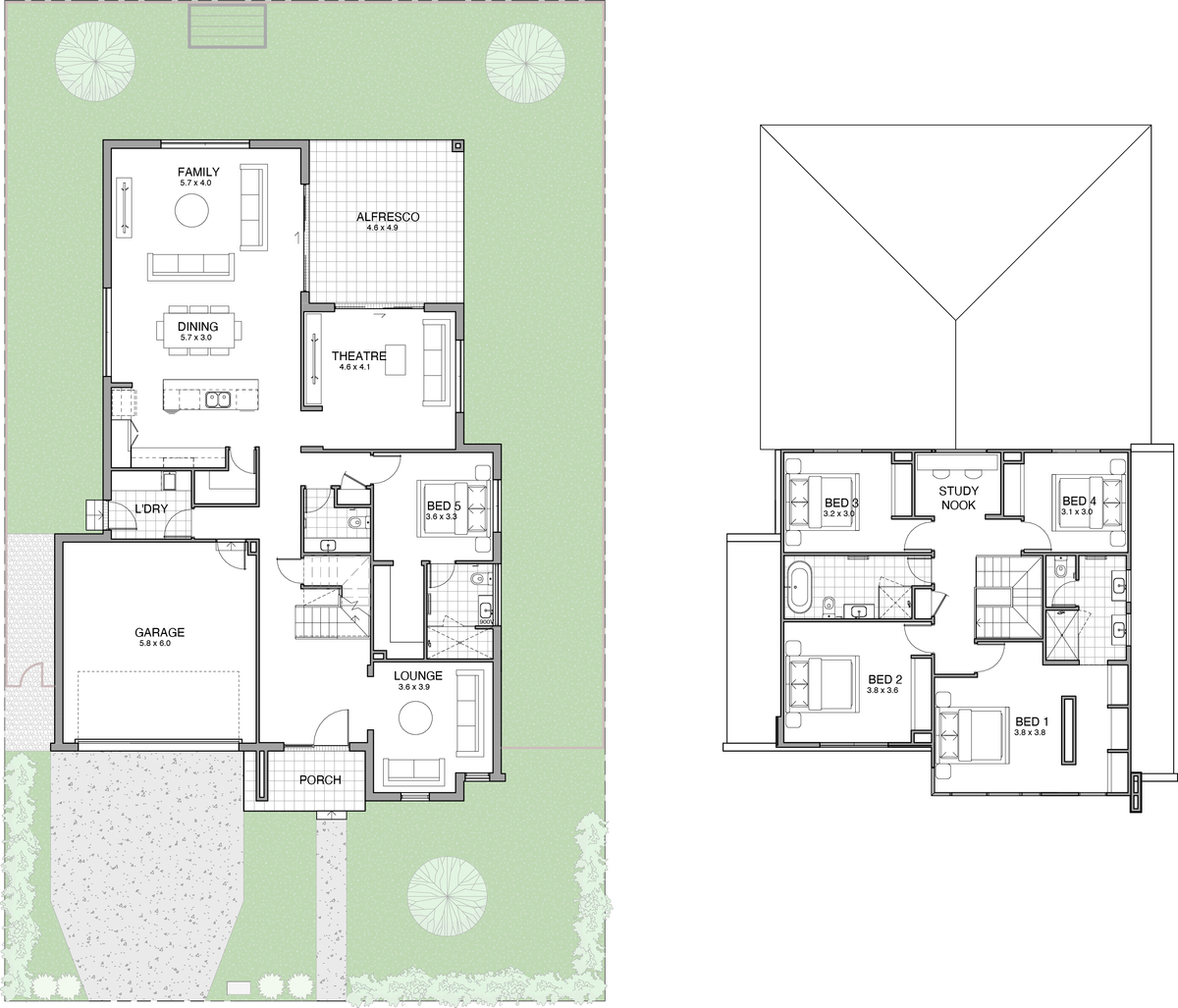 Lot 61 Yawoon Street, Bingara Gorge NSW 2571 floorplan