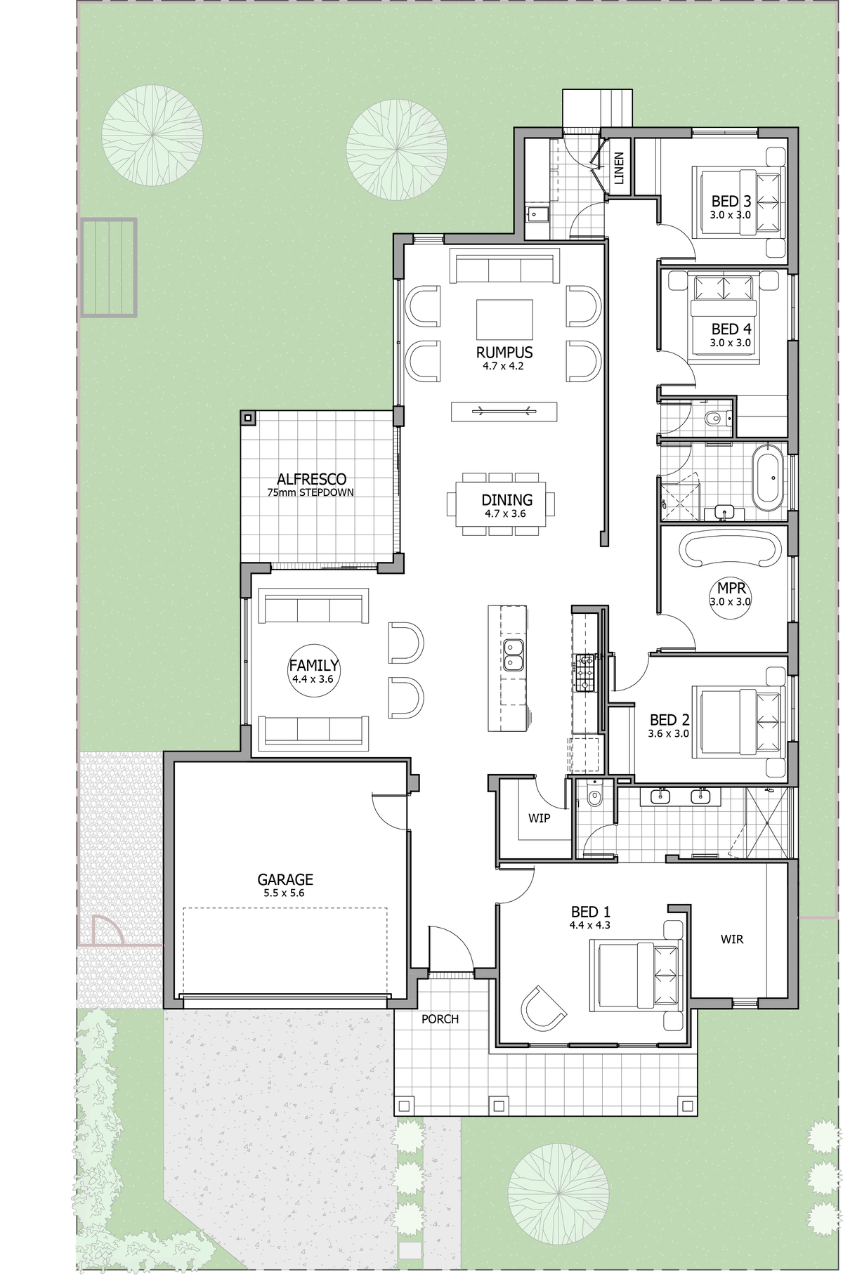 Lot 76 Jirrabittaya Street, Bingara Gorge NSW 2571 floorplan