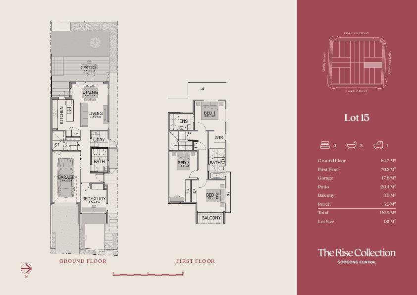 Lot 15 Glenrock Drive, Googong NSW 2620 floorplan