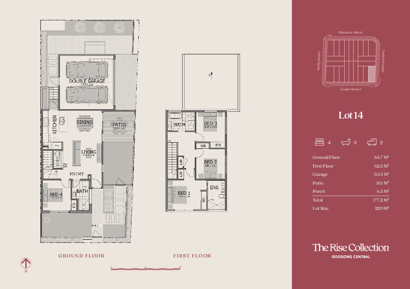 2 Leader Street, Googong NSW 2620 floorplan