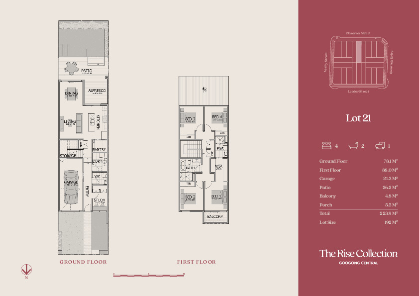 Lot 21 Observer Street, Googong NSW 2620 floorplan