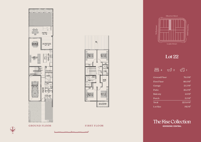 Lot 22 Observer Street, Googong NSW 2620 floorplan
