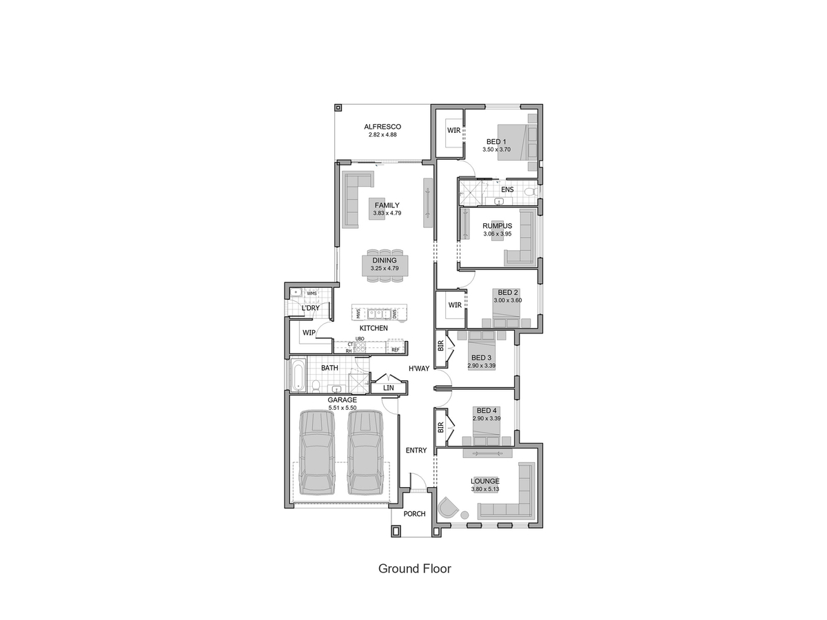 Lot 3839, Googong NSW 2620 floorplan