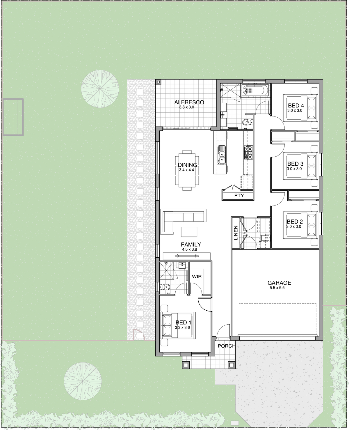 4 Keightley Avenue, Bathurst NSW 2795 floorplan
