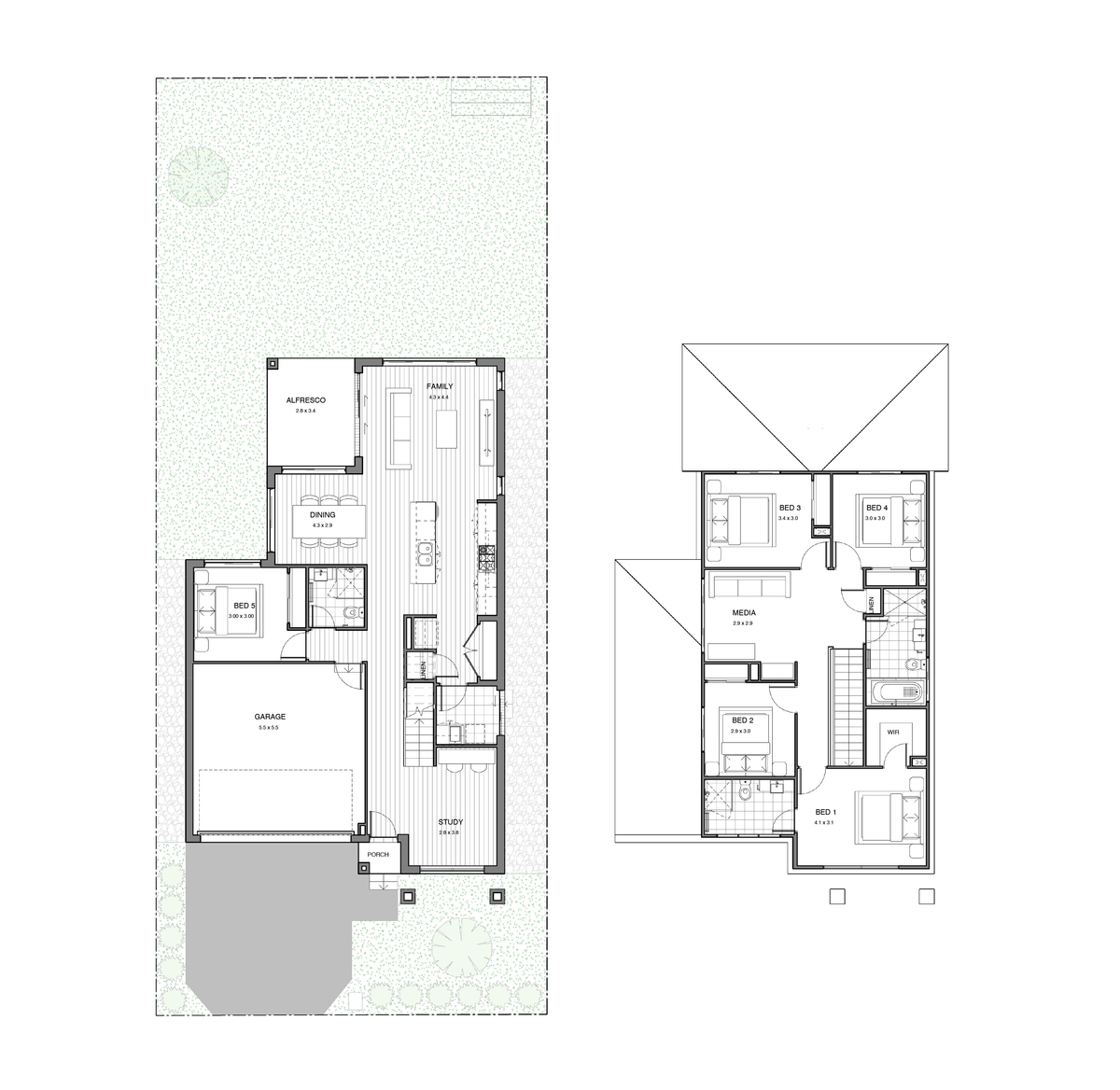 21 Brinsley Avenue, Tallawong NSW 2762 floorplan