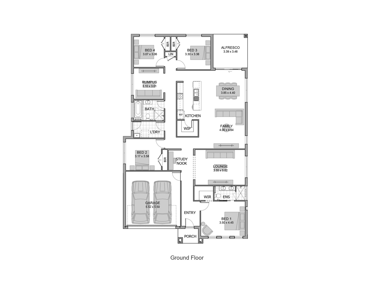 Lot 5134, Chisholm NSW 2322 floorplan