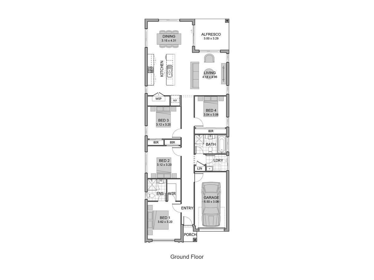Lot 4533 17 Boundary Road, BOX HILL NSW 2765 floorplan