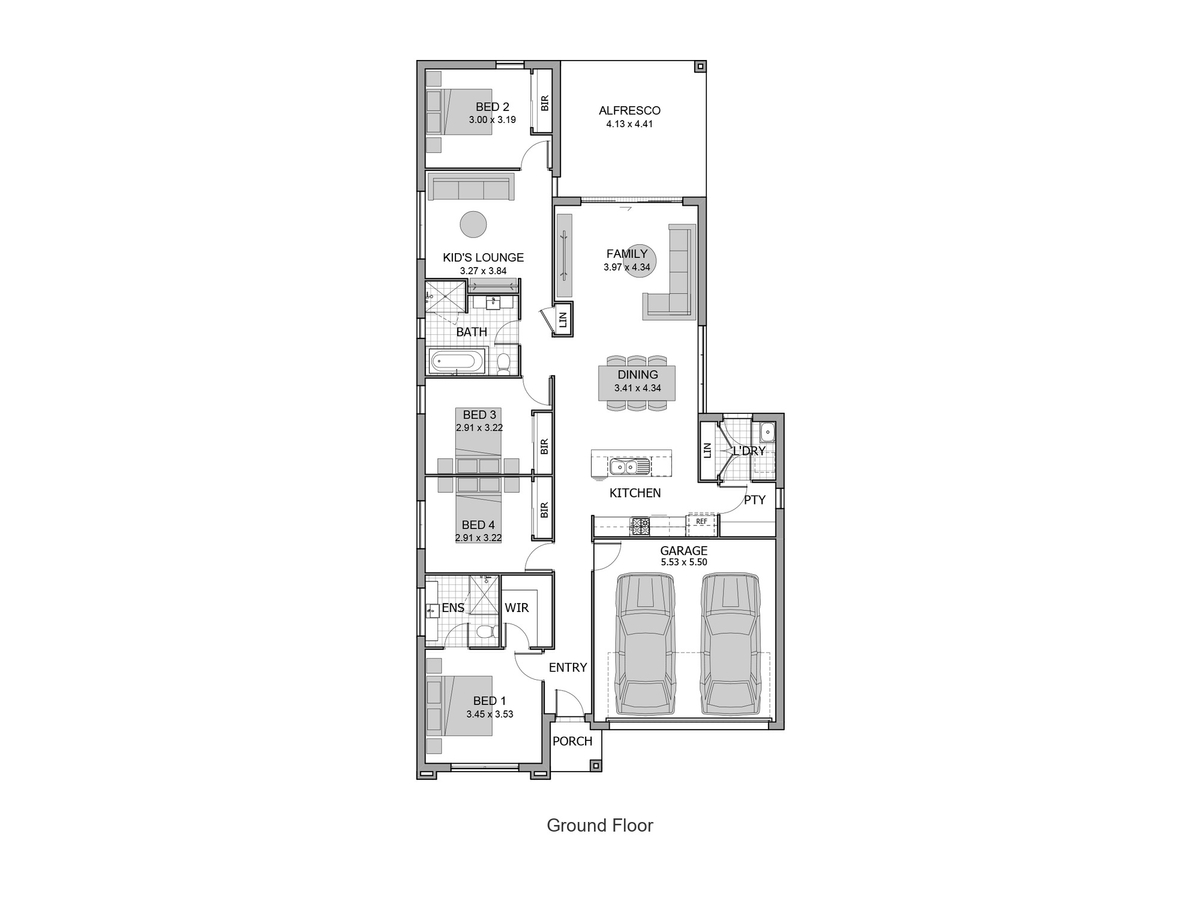 Lot 109, Gillieston Heights NSW 2321 floorplan