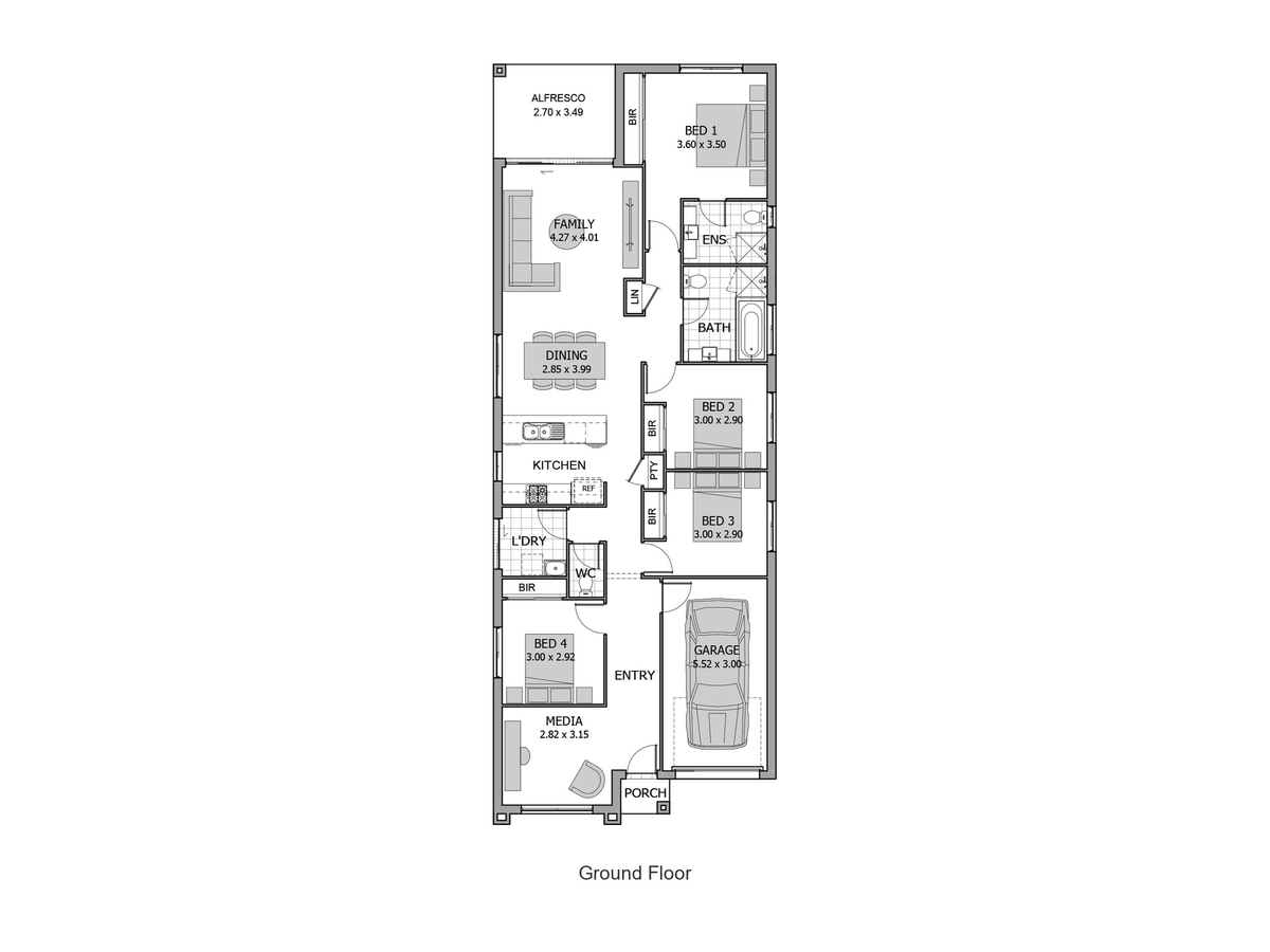 Lot 4033 Scandinavian Circuit, Rouse Hill NSW 2765 floorplan